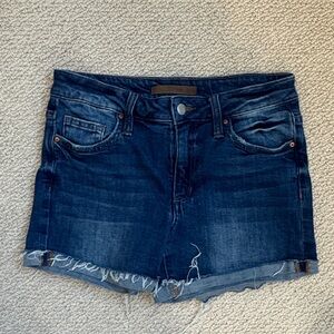 Joe's Jeans Dark Blue Jean Shorts